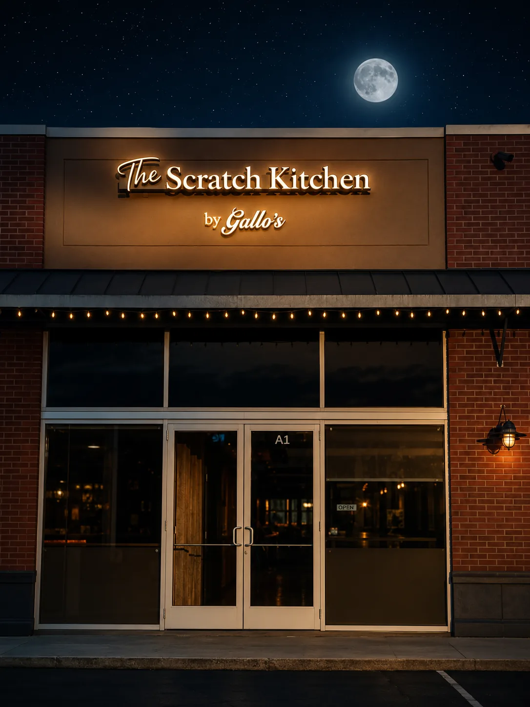 The Scratch Kitchen by Gallo's storefront on Horsham Road