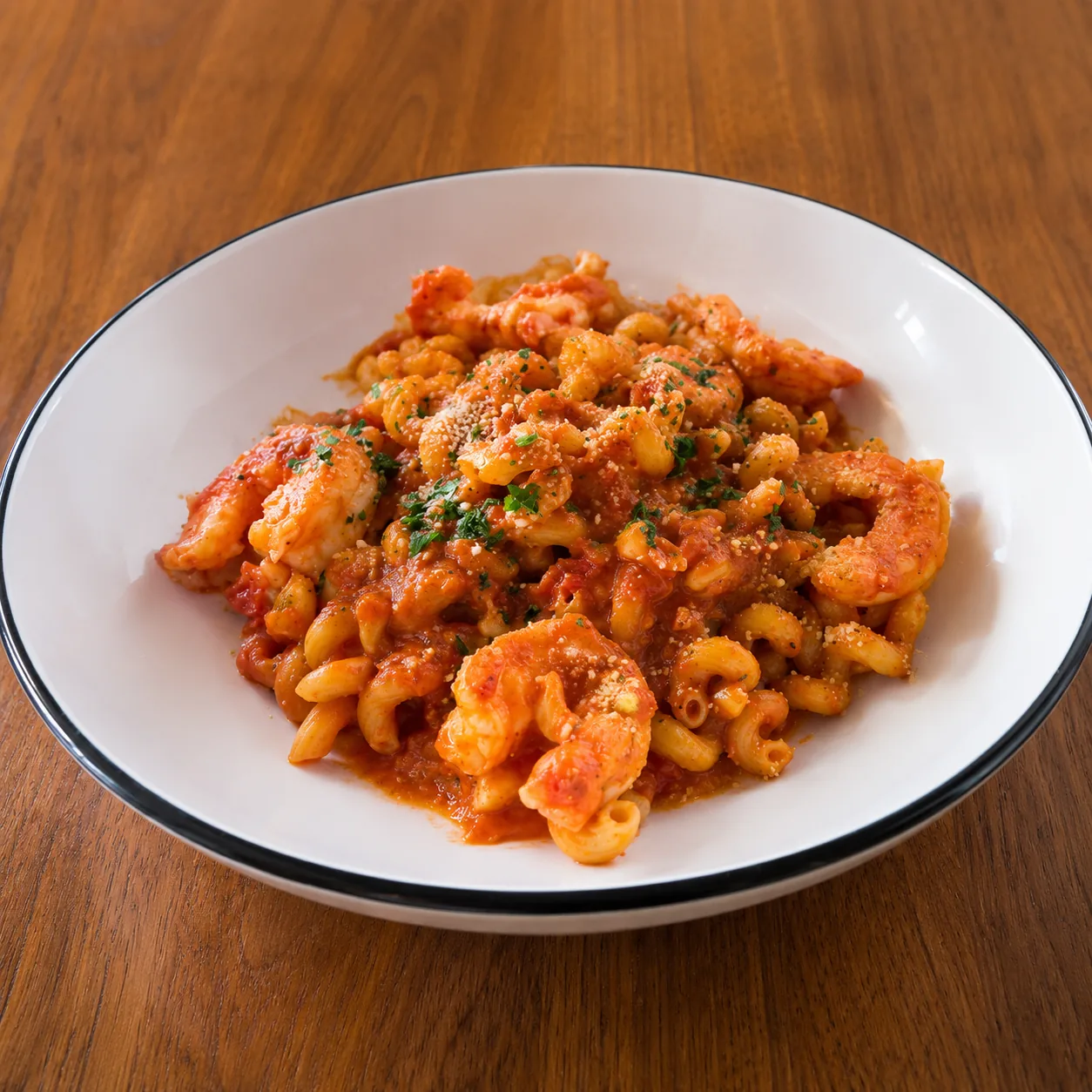 Shrimp & crab cavatelli