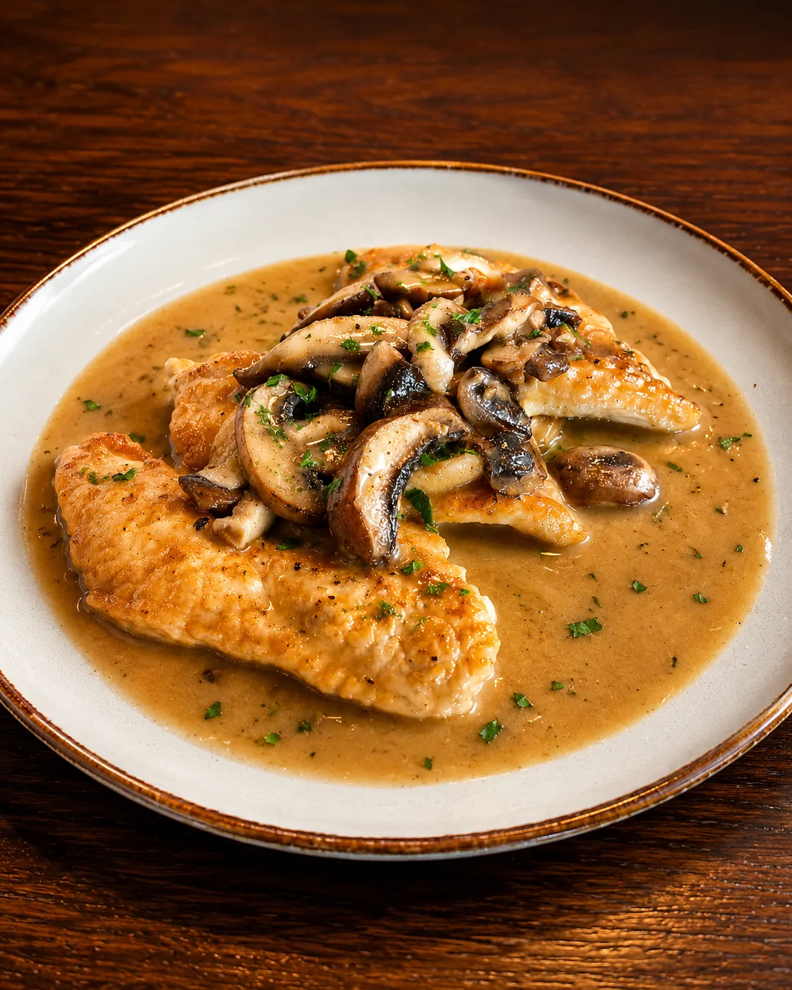 Chicken marsala